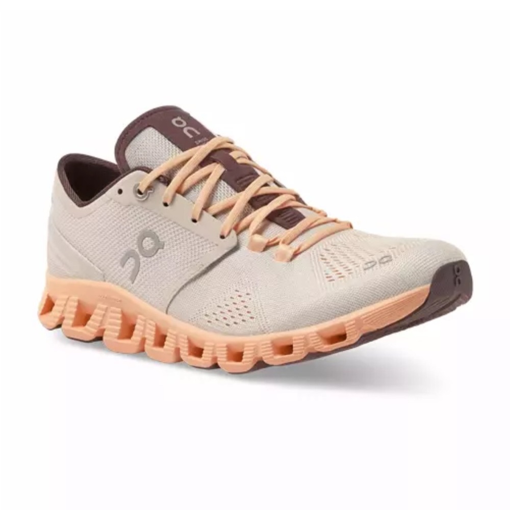 On Running Cloud X2 Women's Shoes New Silver/Almond Size 6